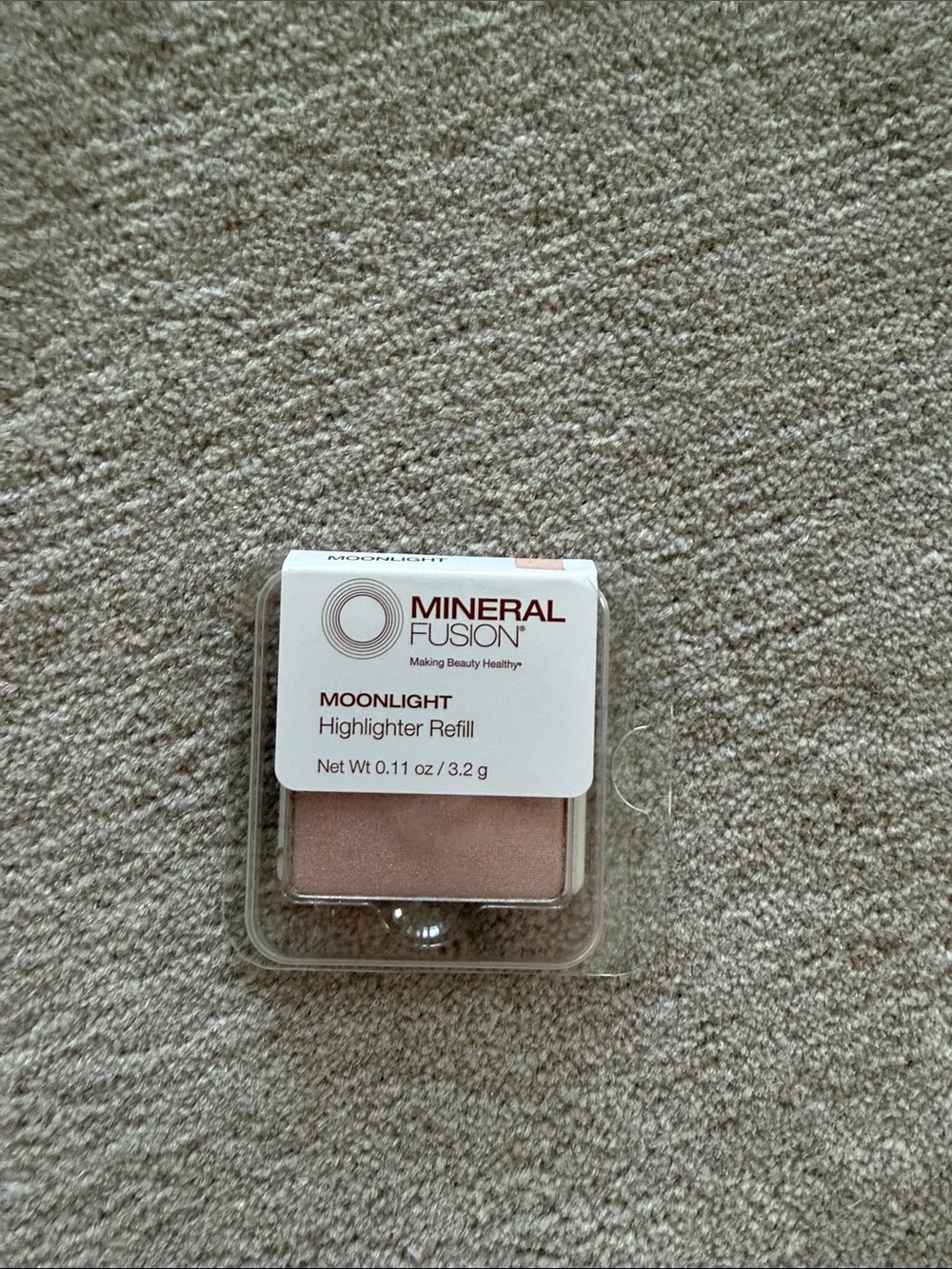 NIB Mineral Fusion Highlighter Refill in Moonlight
